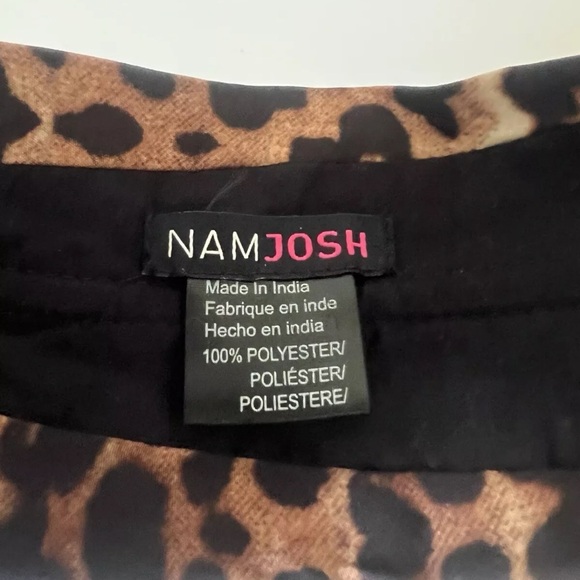 NAMJOSH Leopard Print Beaded Headband - Picture 4 of 6